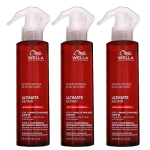 Wella Ultimate Repair Miracle Hair Rescue 3 x 185 ml Step 3 Feuchtigkeitsspray