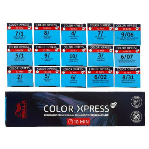Wella Color Xpress 60 ml Haarfarbe - 6/02 dunkelblond natur matt