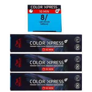 Wella Color Xpress 60 ml 3 x 8/ hellblond Haarfarbe