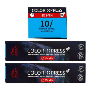 Wella Color Xpress 60 ml 2 x 10/ hell lichtblond Haarfarbe