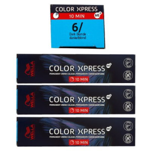 Wella Color Xpress 60 ml 3 x 6/ dunkelblond Haarfarbe