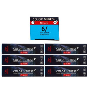 Wella Color Xpress 60 ml 6 x 6/ dunkelblond Haarfarbe