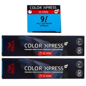 Wella Color Xpress 60 ml 2 x 9/ lichtblond Haarfarbe