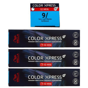 Wella Color Xpress 60 ml 3 x 9/ lichtblond Haarfarbe
