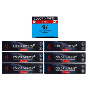 Wella Color Xpress 60 ml 6 x 9/ lichtblond Haarfarbe