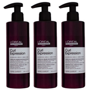Loreal Professionnel Curl Expression Creme 3 x 250 ml In Gel