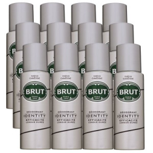 Brut Identity 12 x 200 ml Deo Spray Deodorant Spray Deospray