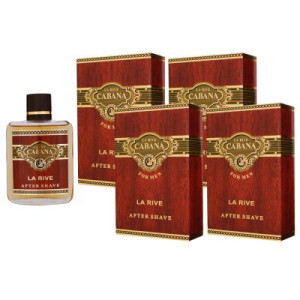 La Rive Cabana 4 x 100 ml Aftershave After Shave Herren