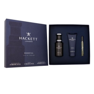 Hackett London Essential 100 ml EDP & 100 ml Duschgel & 10 ml EDP Travel Spray