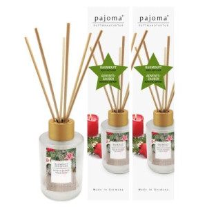Raumduft Adventszauber 2 x 100 ml Pajoma Raumduftdiffuser Alu-Topper