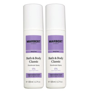 Marbert Bath & Body Classic 2 x 125 ml Deospray Deodorant Deo Spray Deodorant Spray Deo