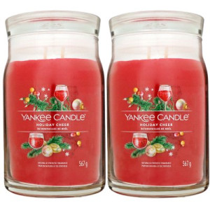 Yankee Candle Holiday Cheer 2 Docht Duftkerze im Glas 2 x 567 g Housewarmer