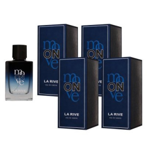 La Rive Move On for Men 4 x 100 ml Eau de Toilette EDT Herrenduft