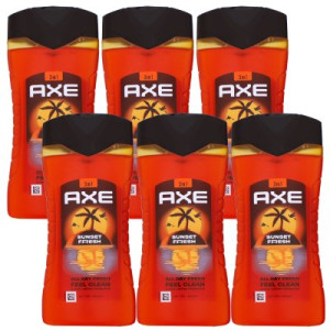Axe Sunset Fresh 6 x 250 ml Showergel Duschgel Shower Gel
