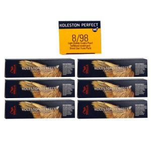 Wella Koleston Perfect ME Rich Naturals 6 x 60 ml 8/98 hellblond cendre pearl