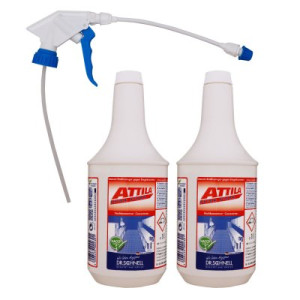 Dr. Schnell Attila Extra Stark 2 x 1 Liter Intensivreiniger gegen Eingebranntes