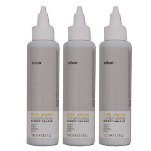 Milk Shake Direct Colour 3 x 100 ml Silver Farbkur