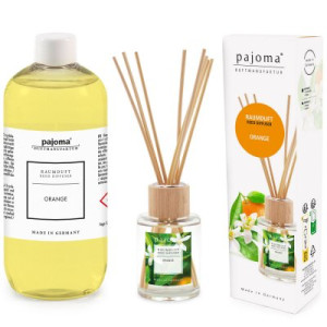 Pajoma Raumduft Nachfüllflasche Orange 500 ml & 100 ml Raumduft