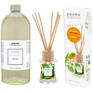 Pajoma Raumduft Nachfüllflasche Orange 1000 ml & 100 ml Raumduft
