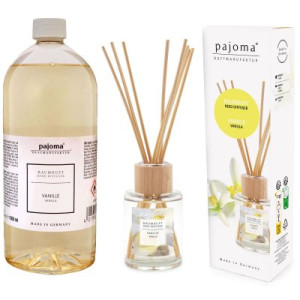 Pajoma Raumduft Nachfüllflasche Vanille 1000 ml & 100 ml Raumduft