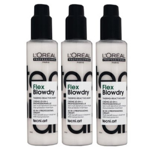 Loreal Tecni Art Flex Blowdry 3 x 150 ml Leave In Stylingcreme