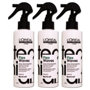 Loreal Tecni Art Flex Waves 3 x 190 ml Salz Spray