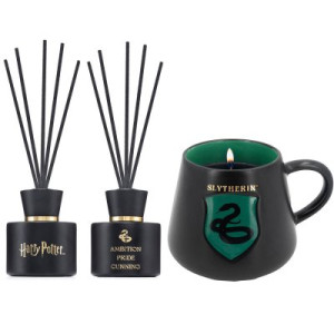 Harry Potter Slytherin 100 ml Raumduft Reed Diffuser & 275 g Cup Duftkerze