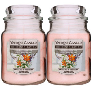 Yankee Candle Home Inspiration Duftkerze Sun-Kissed Blooms im Glas 2 x 538 g Housewarmer