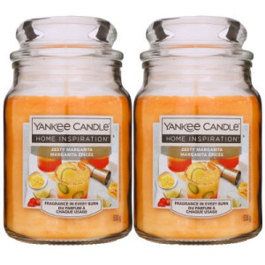 Yankee Candle Home Inspiration Duftkerze Zesty Margarita im Glas 2 x 538 g Housewarmer