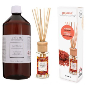 Raumduft Nachfüllflasche Sandelholz-Amber 1000 ml & 100 ml Raumduft