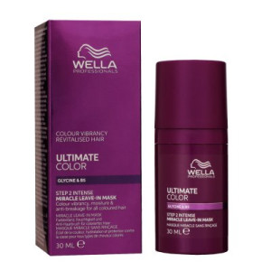 Wella Ultimate Color Miracle Leave In 30 ml Intensiv Maske für coloriertes Haar Step 2