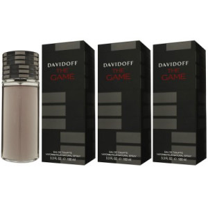 Davidoff The Game 3 x 100 ml Eau de Toilette EDT Herrenduft Herren Duft