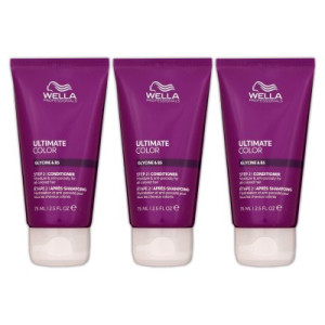 Wella Ultimate Color 3 x 30 ml Conditioner für coloriertes Haar Step 2