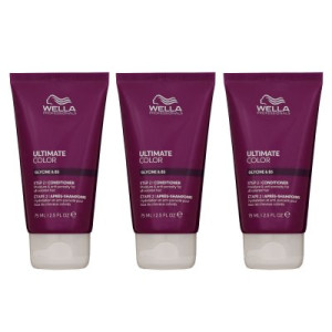 Wella Ultimate Color 3 x 75 ml Conditioner für coloriertes Haar Step 2