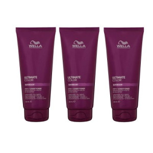 Wella Ultimate Color 3 x 200 ml Conditioner für coloriertes Haar Step 2