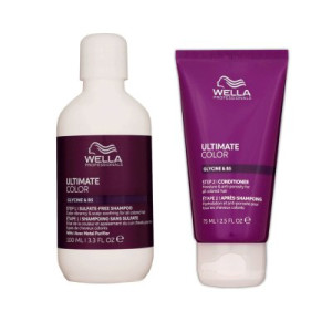 Wella Ultimate Color Shampoo 100 ml & Conditioner 75 ml für coloriertes Haar