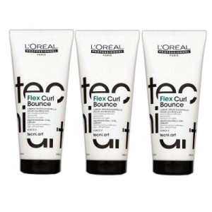 Loreal Tecni. ART Flex Curl Bounce 3 x 200 ml Lockencreme