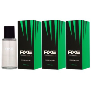 Axe Africa 3 x 100 ml After Shave Rasur Pflege