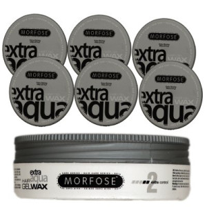 Morfose Extra Aqua 6 x 175 ml Gel Wax starker halt