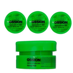 Morfose Ossion Matte Styling 3 x 100 ml Wax starker hold