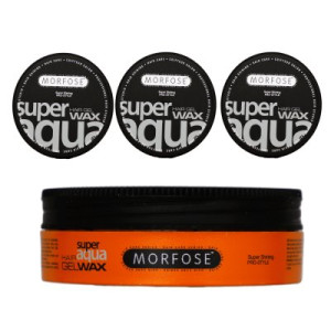 Morfose Aqua Hair 3 x 175 ml Gel Wax Extra Shining