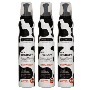 Morfose Reach Milk Therapy Creamy Mousse 3 x 200 ml Conditioner