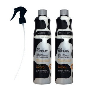 Morfose Two Phase Milk Therapy 2 x 400 ml Conditioner für trocken strapaziertes Haar