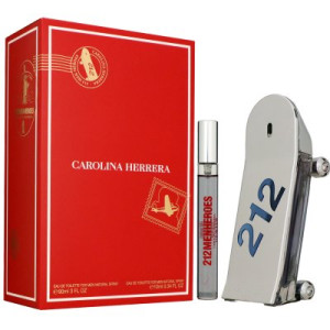 Carolina Herrera 212 Men Heroes 90 ml Eau de Toilette EDT & 10 ml EDT Spray
