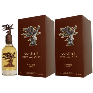 Lattafa Eternal Oud 2 x 100 ml Eau de Parfum EDP Unisexparfum