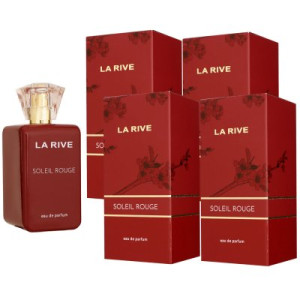 La Rive Soleil Rouge 4 x 90 ml Eau de Parfum EDP Damenparfum