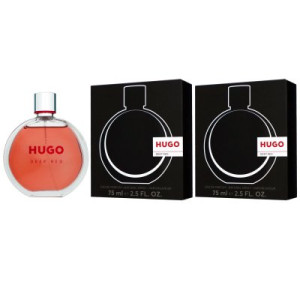 Hugo Boss Hugo Deep Red 2 x 75 ml Eau de Parfum EDP Neues Design