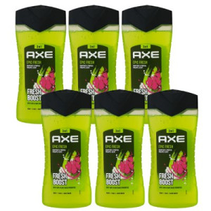 Axe Epic Fresh 6 x 250 ml Showergel Duschgel Shower Gel Herren
