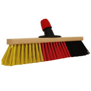 Straßenbesen Deutschland 40 cm mit Universalhalter 28 mm Gewinde