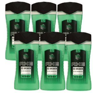 Axe Ice Breaker 6 x 250 ml Showergel Duschgel Shower Gel Dusch Gel